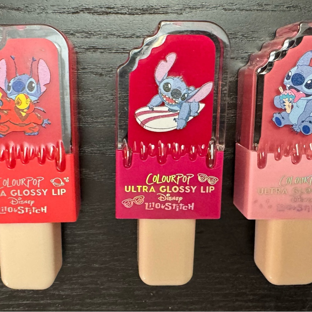 ColourPop Lilo & Stitch Glossy Lip Trio